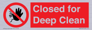 Closed for Deep Clean